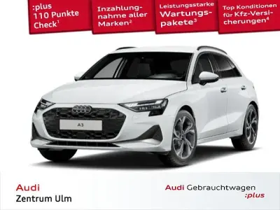 Gebraucht Audi A3 Advanced Plus 150 PS (110 kW) 2025 Gletscherweiß metallic Limousine