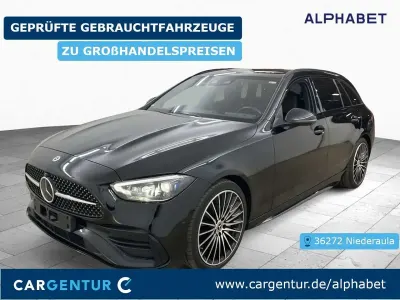 Gebraucht Mercedes C220 AMG line 200 PS (147 kW) 2023 Schwarz Limousine