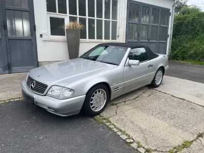 Second-hand Mercedes SL320 231 CP (169 kW) 1996 Argintiu Cabrio