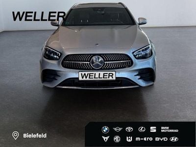 Gebraucht Mercedes E220 AMG line 2022 Silber
