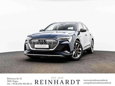 Plasmablau metallic Gebraucht 2021 Audi e-tron Sportback S-Line SUV | 29.843 € (Guter Preis)