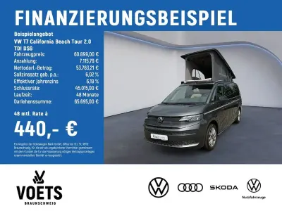 Neu VW California Beach 150 PS (110 kW) 2026 Grau Van