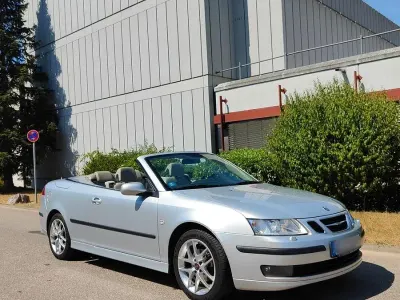 Gebraucht Saab 9-3 Cabriolet Vector 196 PS (144 kW) 2007 Silber Cabrio