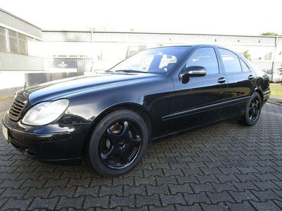 Gebraucht Mercedes S500 306 PS (225 kW) 2001 Schwarz Limousine