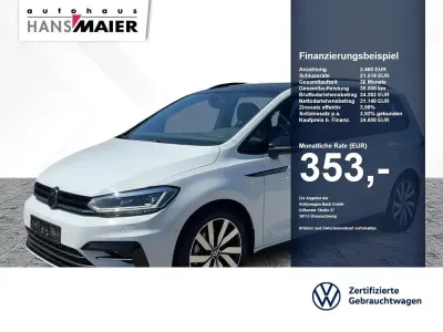 Gebraucht VW Touran R-line 150 PS (110 kW) 2023 Weiß Van / Kleinbus
