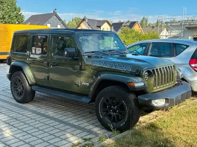 Gebraucht Jeep Wrangler Sahara 381 PS (280 kW) 2022 Grün SUV