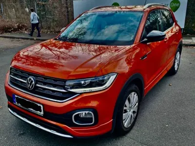 Używany VW T-Cross Style 116 KM (85 kW) 2021 Pomarańczowy SUV