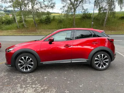 Gebraucht Mazda CX-3 Sports-Line 121 PS (88 kW) 2018 Rot SUV