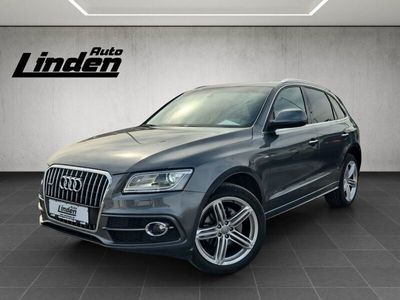 gebraucht Audi Q5 2.0 TDI quattro S Line Plus Navi Pano Leder