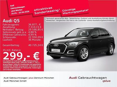 Gebraucht Audi Q5 Comfort 299 PS (219 kW) 2023 Brillantschwarz SUV