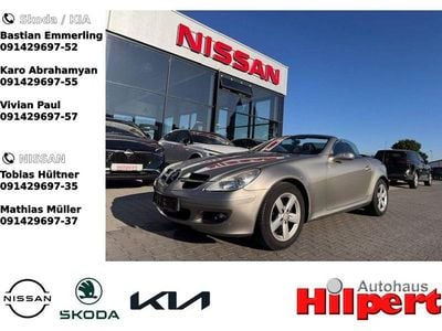 Usata Mercedes SLK200 163 CV (119 kW) 2008 Argento Cabrio