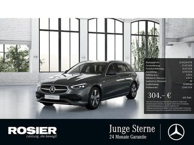 Gebraucht Mercedes C300e Advanced Plus 204 PS (150 kW) 2025 Grau / selenitgrau Kombi