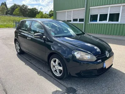 Gebraucht VW Golf VI 110 PS (80 kW) 2009 Schwarz Kleinwagen