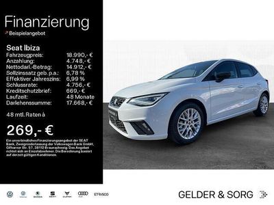 Gebraucht Seat Ibiza FR 110 PS (80 kW) 2023 Weiß Limousine
