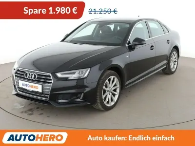 Gebraucht Audi A4 S-Line 150 PS (110 kW) 2016 Schwarz Limousine