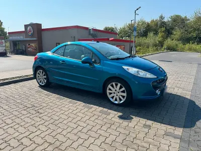 Gebraucht Peugeot 207 CC 2009 Blau Cabrio