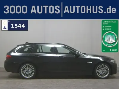 Gebraucht BMW 520 Performance 190 PS (139 kW) 2017 Black sapphire metallic (metallic) Kombi