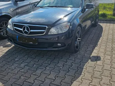 Brugt Mercedes C200 136 HK (100 kW) 2009 Sort Sedan