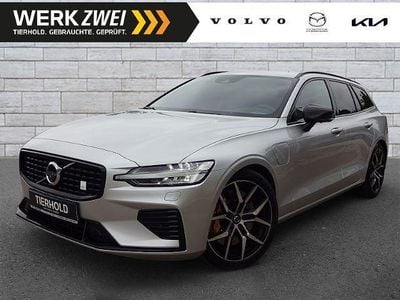 Gebraucht Volvo V60 405 PS (297 kW) 2021 Bright silver / metallic Kombi