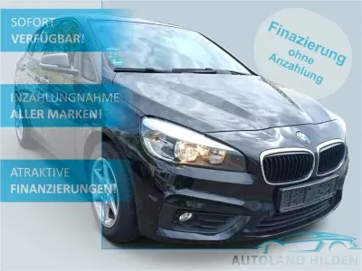 Gebraucht BMW 218 Active Tourer Basis 136 PS (100 kW) 2015 Schwarz Van / Kleinbus