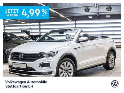 Second-hand VW T-Roc Cabriolet R-line 150 CP (110 kW) 2022 Alb Cabrio