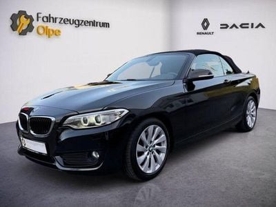 Gebraucht BMW 220 Advantage 184 PS (135 kW) 2017 Schwarz Cabrio