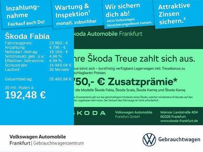 Gebraucht Skoda Fabia Tour 116 PS (85 kW) 2026 Weiß Kleinwagen