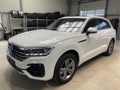 gebraucht VW Touareg 3.0 V6 TDI R-Line Panorama NAVI Klimaaut4Zone Leder IQ SHZ Memo 360 Spur AHK Sitzbelüftung