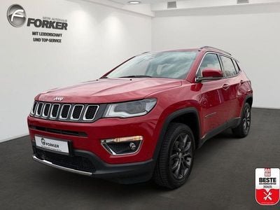 Gebraucht Jeep Compass Limited 140 PS (102 kW) 2018 Rot SUV