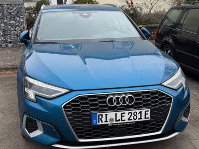 Blau Gebraucht 2021 Audi A3 S-Line Limousine | 20.999 € (Guter Preis)