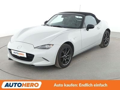 Gebraucht Mazda MX5 Exclusive-Line 131 PS (96 kW) 2016 Weiß Cabrio