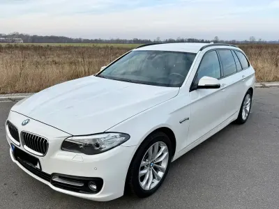 Gebraucht BMW 520 Sport Line 190 PS (139 kW) 2015 Weiß Kombi
