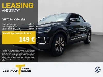 Gebraucht VW T-Roc Cabriolet Goal 116 PS (85 kW) 2025 Schwarz Cabrio