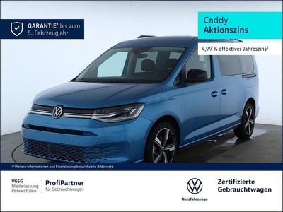 Gebraucht VW Caddy Maxi Life Life 116 PS (85 kW) 2025 Blau Van / Kleinbus