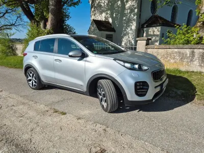 Używany Kia Sportage GT-Line 185 KM (136 kW) 2016 Srebrny SUV