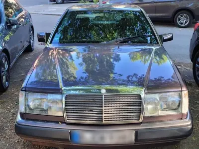 Gebraucht Mercedes 230 132 PS (97 kW) 1991 Blau Coupé