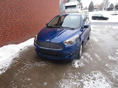 Gebraucht Ford Ka Plus Cool & Sound Edition 86 PS (63 kW) 2017 Blau Kleinwagen