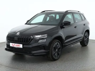 Gebraucht Skoda Karoq Style 150 PS (110 kW) 2017 Moon weiß metallic (metallic) SUV