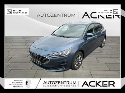 Neu Ford Focus Titanium X 116 PS (85 kW) 2025 Blau (chrome blue) Limousine