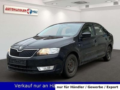 Gebraucht Skoda Rapid 86 PS (63 kW) 2013 Schwarz Kleinwagen