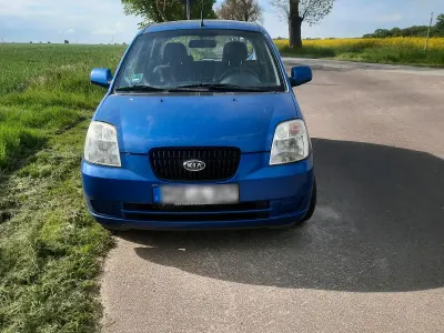 Gebraucht Kia Picanto 65 PS (47 kW) 2007 Blau Kleinwagen