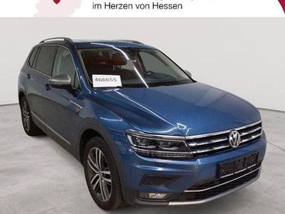 Second-hand VW Tiguan Allspace Highline 150 CP (110 kW) 2021 Albastru SUV