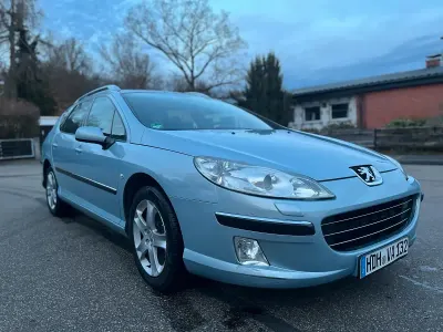 Occasion Peugeot 407 136 PK (100 kW) 2007 Blauw Stationwagen