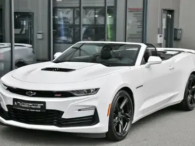 Gebraucht Chevrolet Camaro 461 PS (339 kW) 2021 Schnee weiss Cabrio