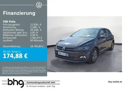 Brugt VW Polo Comfortline 80 HK (58 kW) 2019 Grå Hatchback