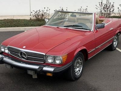 Gebraucht Mercedes SL450 1979 Rot Cabrio