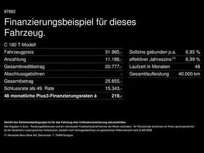 Brugt Mercedes C180 Avantgarde 170 HK (125 kW) 2023 Sort Stationcar
