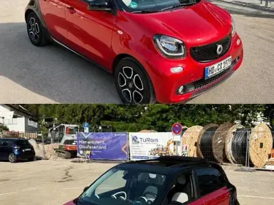 Gebraucht Smart ForFour Passion 71 PS (52 kW) 2015 Rot Kleinwagen