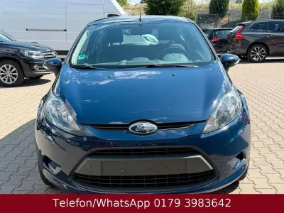 Gebraucht Ford Fiesta Trend 60 PS (44 kW) 2010 Blazer blue Kleinwagen