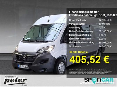 Second-hand Opel Movano 140 CP (102 kW) 2024 Alb Van